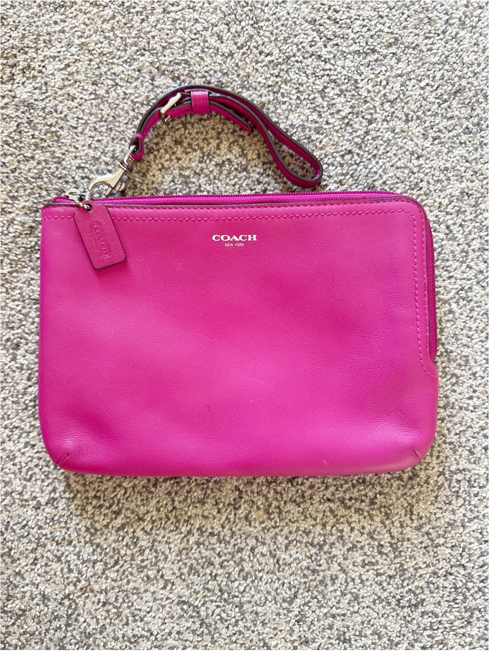 Coach Large Corner Zip Wristlet